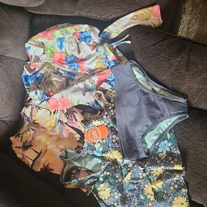 Youth swimsuits, bundle of 3